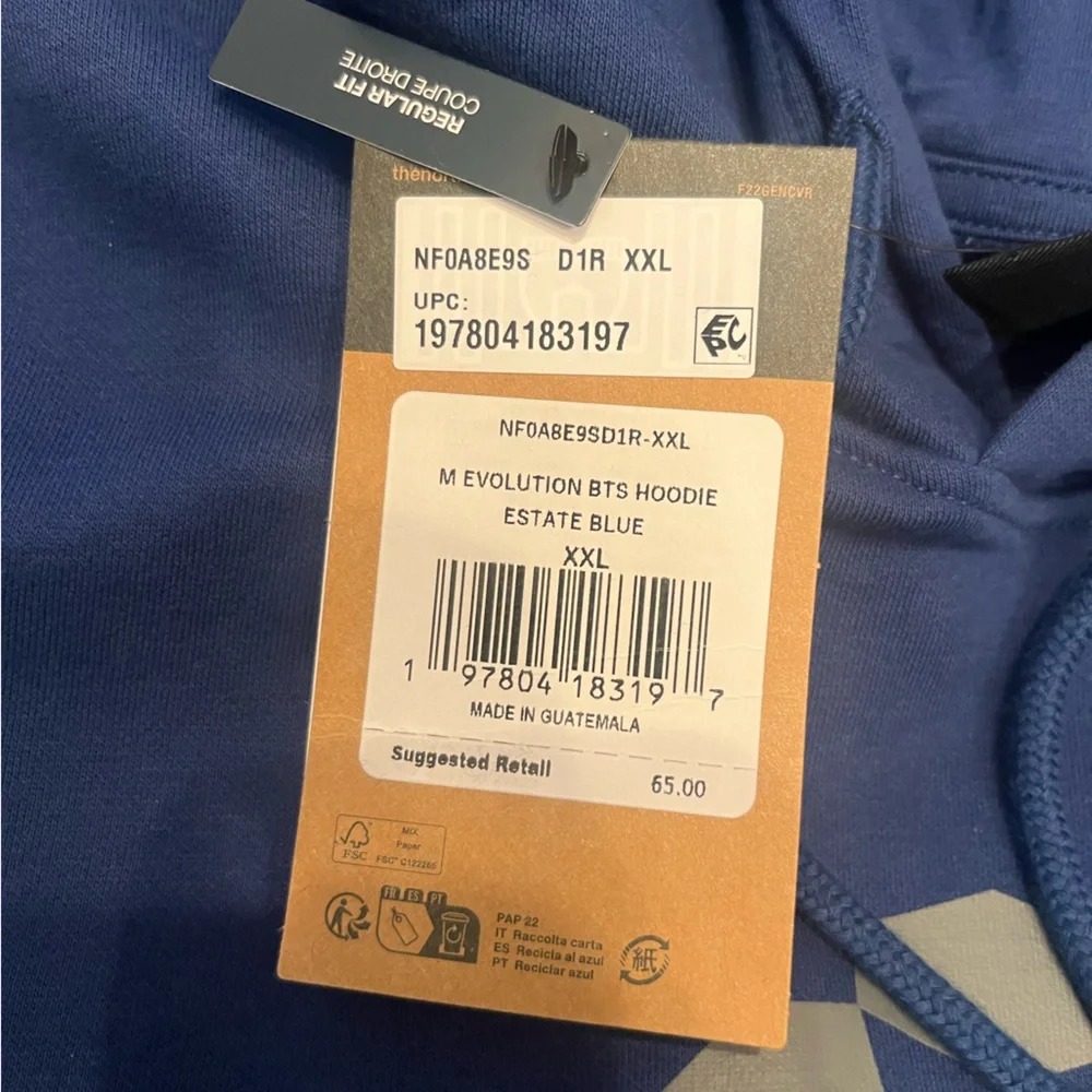 NWT North Face Men’s Hoodie